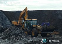 Применение георешетки для укрепления откосов