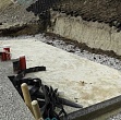 Укрепление откосов вдоль следования трубопровода в Ленинградской Области