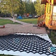 Благоустройство загородного участка с помощью георешетки