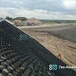 Укрепление откосов вдоль автомобильной дороги